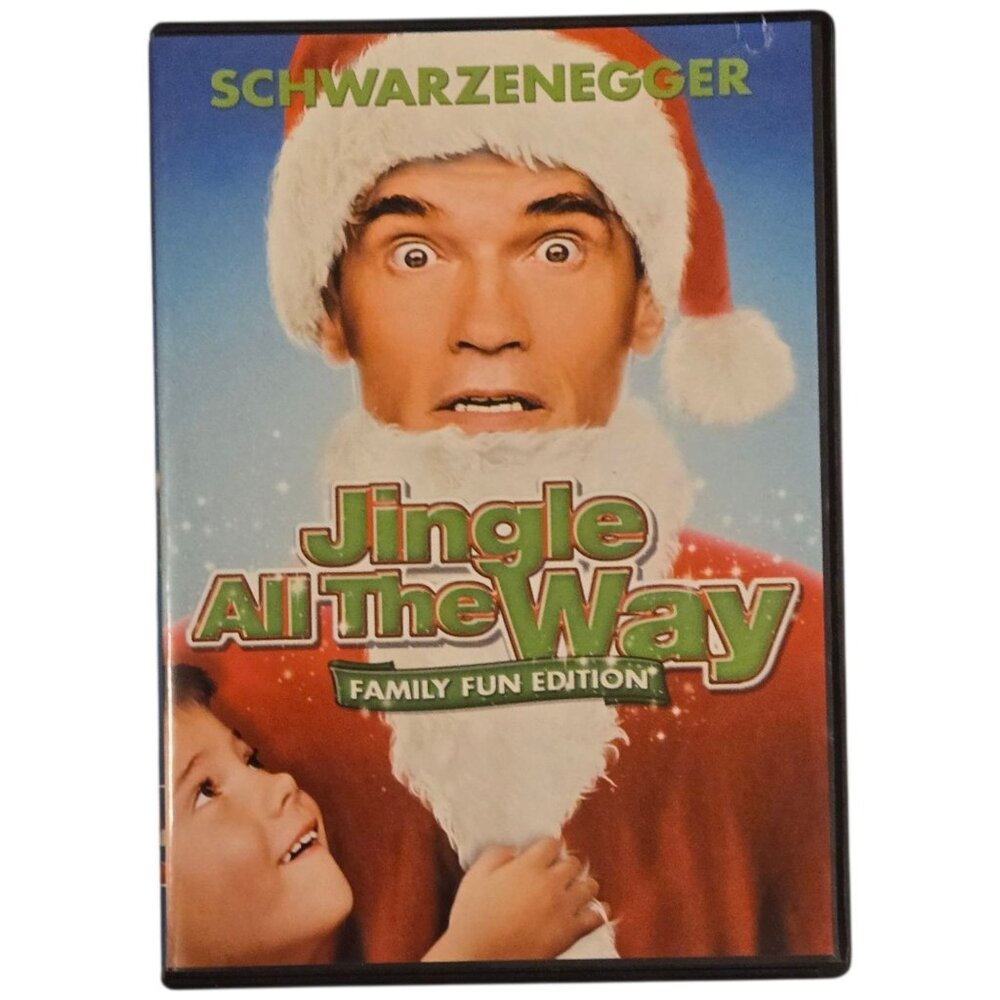 Jingle All The Way DVD Family Fun Edition Starring Arnold Schwarzenegger